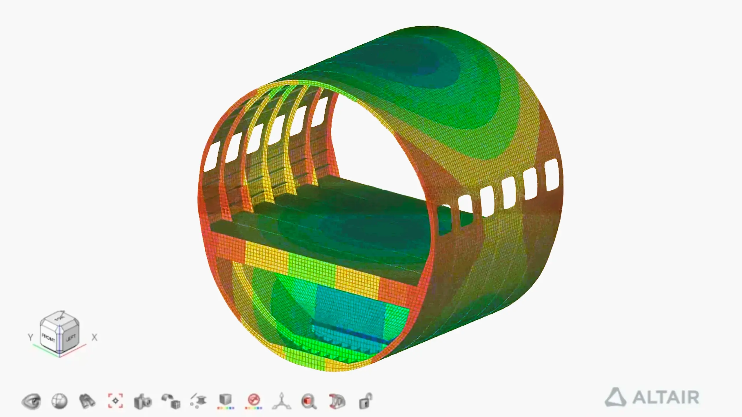SmartCAE - Altair Hypermesh - Analisi vibro-acustiche con risolutori specializzati